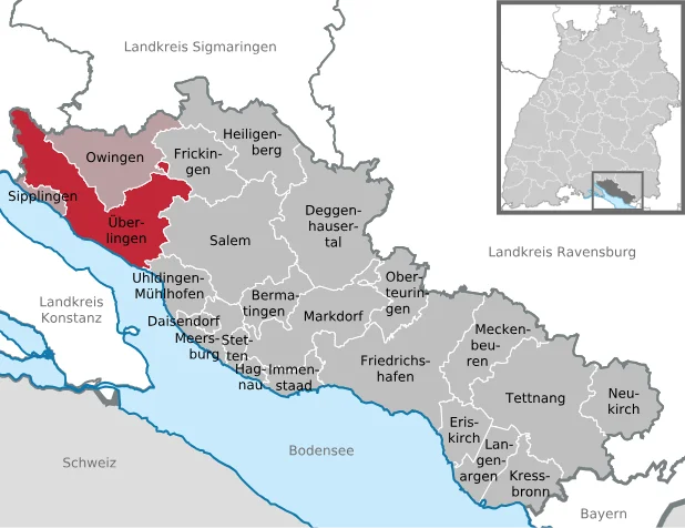 Einsatzgebiet Überlingen Karte